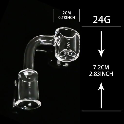 quartz banger size
